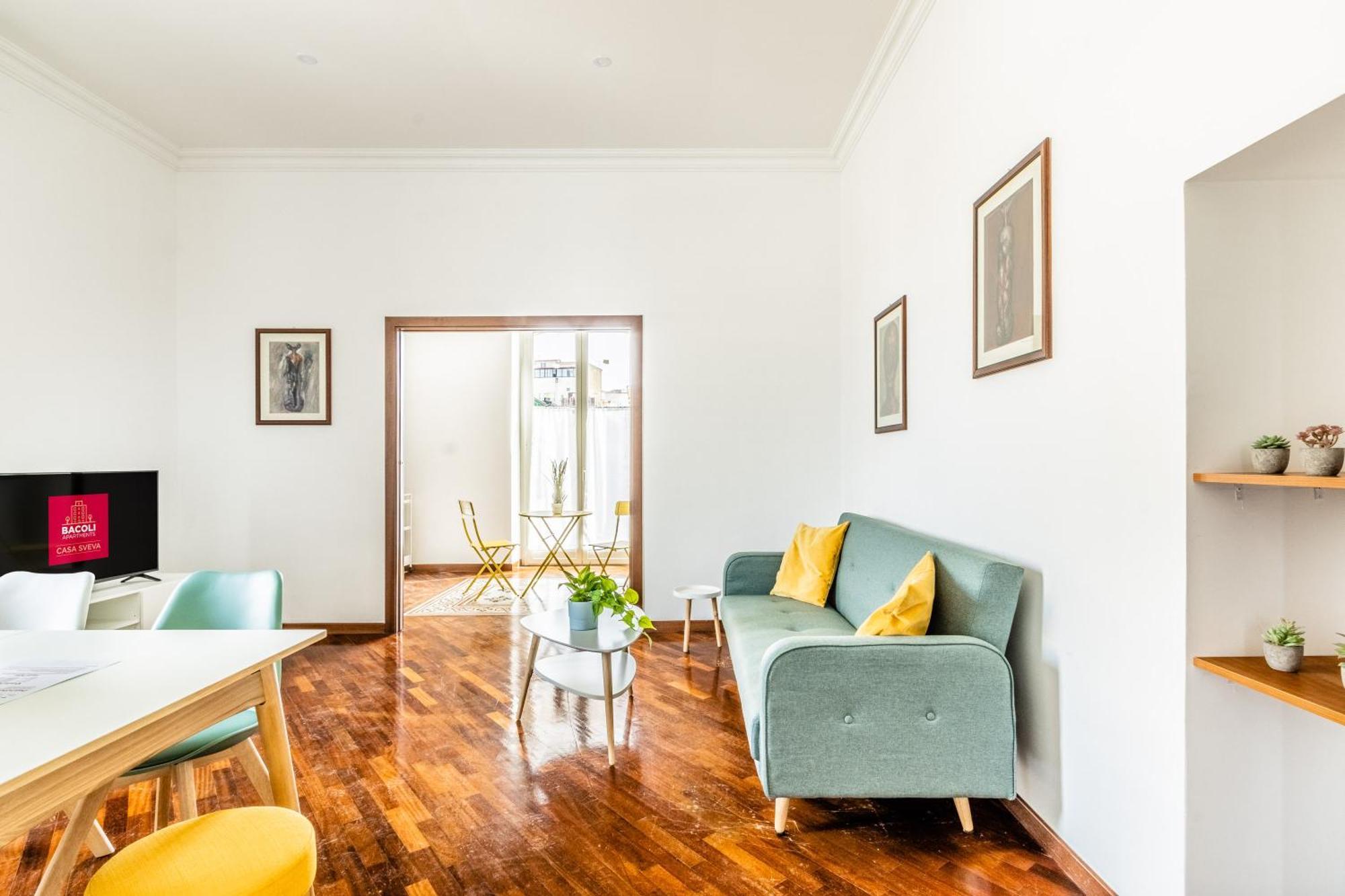 شقة Bacoli Sveva Luxury House - Terrace & Design المظهر الخارجي الصورة